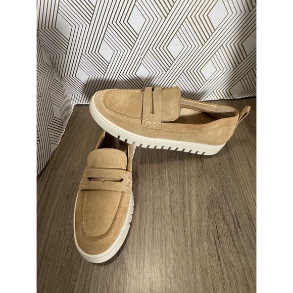 Vionic Shoes - Vionic Tan Suede Loafers